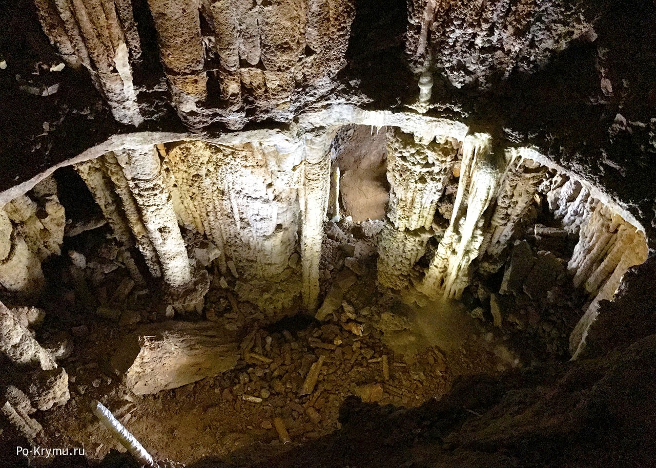 Мамонтова пещера, Крым.